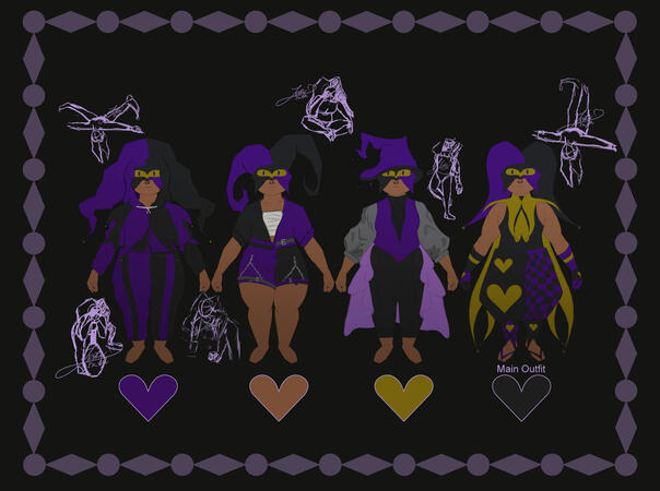 Jester Jixen's character sheet